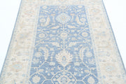 Hand Knotted Serenity Wool Rug 4' 2" x 5' 9" - No. AT27797