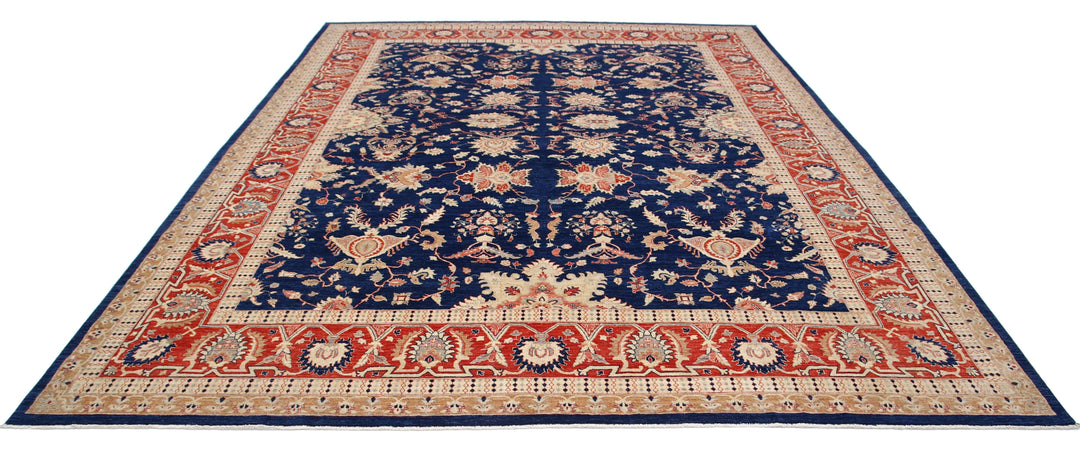 Hand Knotted Ariana Haji Jalili Wool Rug 10' 1" x 13' 0" - No. AT94097
