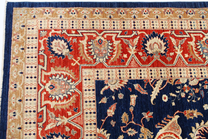 Hand Knotted Ariana Haji Jalili Wool Rug 10' 1" x 13' 0" - No. AT94097