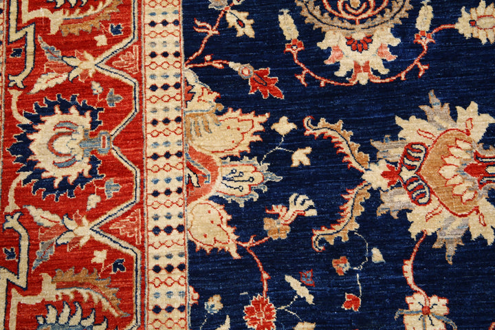 Hand Knotted Ariana Haji Jalili Wool Rug 10' 1" x 13' 0" - No. AT94097