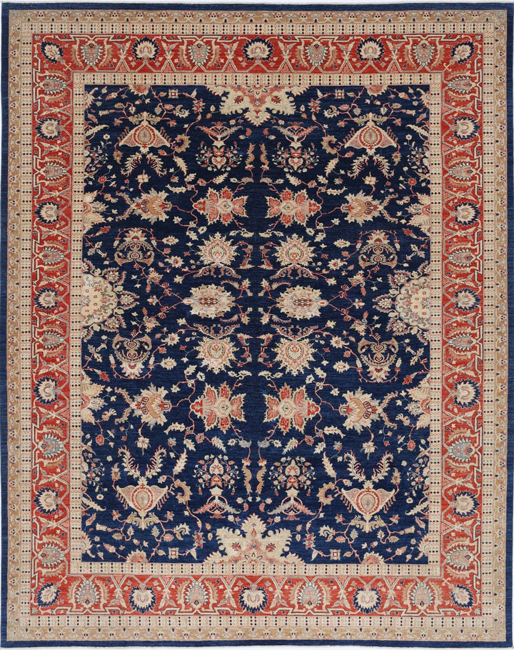 Hand Knotted Ariana Haji Jalili Wool Rug 10' 1" x 13' 0" - No. AT94097