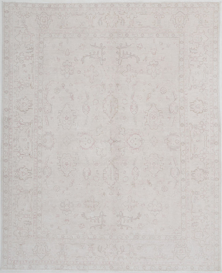 Hand Knotted Serenity Wool Rug 7' 10" x 9' 8" - No. AT60699