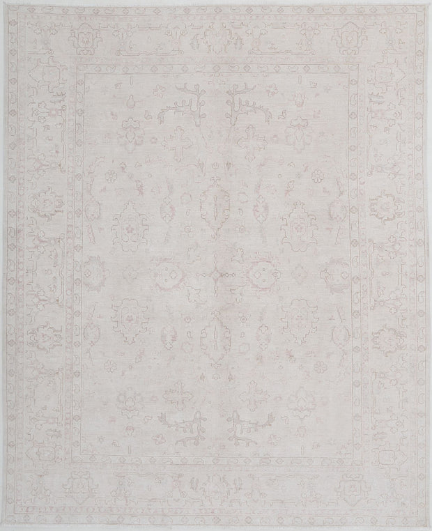Hand Knotted Serenity Wool Rug 7' 10" x 9' 8" - No. AT60699
