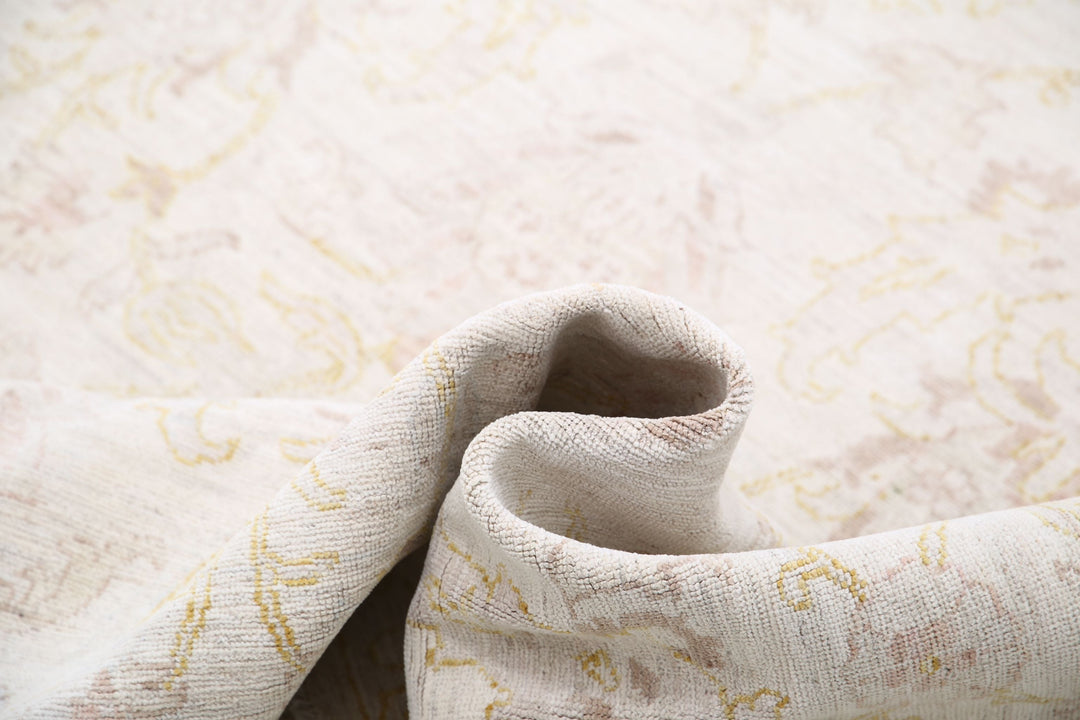 Hand Knotted Serenity Wool Rug 6' 1" x 8' 4" - No. AT90202