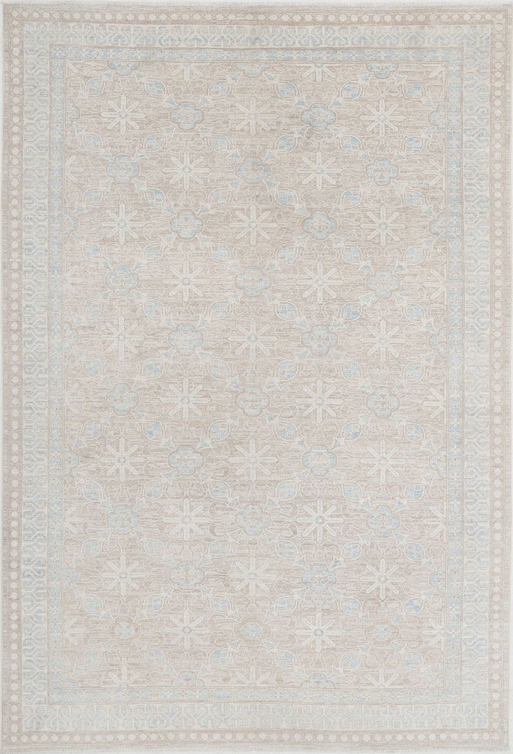 Hand Knotted Serenity Wool Rug 5' 7" x 8' 5" - No. AT28977