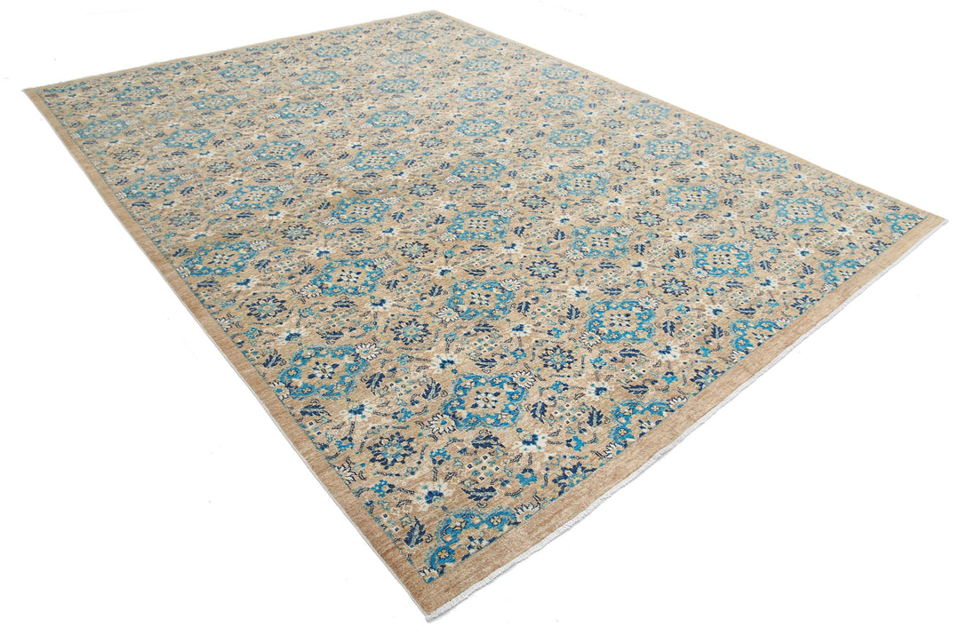 Hand Knotted Art & Craft Wool Rug 8' 10" x 11' 7" - No. AT36488