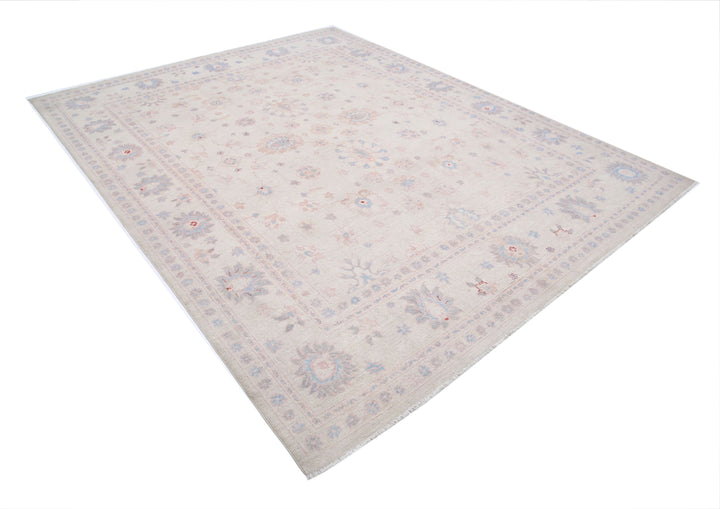 Hand Knotted Serenity Wool Rug 7' 11" x 9' 9" - No. AT44965