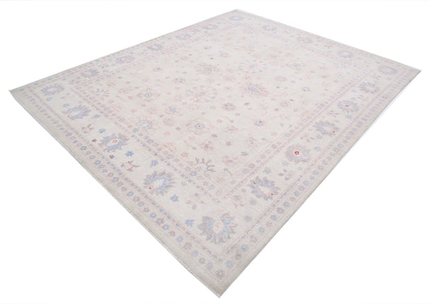 Hand Knotted Serenity Wool Rug 7' 11" x 9' 9" - No. AT44965