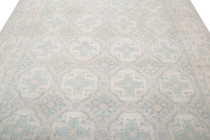 Hand Knotted Serenity Wool Rug 8' 2" x 9' 7" - No. AT68157