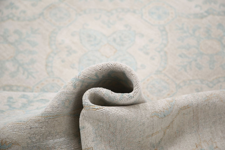 Hand Knotted Serenity Wool Rug 8' 2" x 9' 7" - No. AT68157