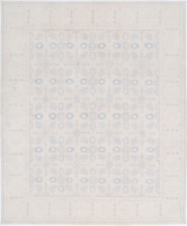 Hand Knotted Serenity Wool Rug 8' 0" x 9' 7" - No. AT60254