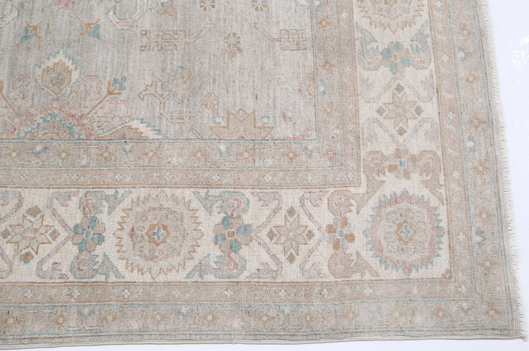 Hand Knotted Serenity Wool Rug 8' 0" x 9' 6" - No. AT71264
