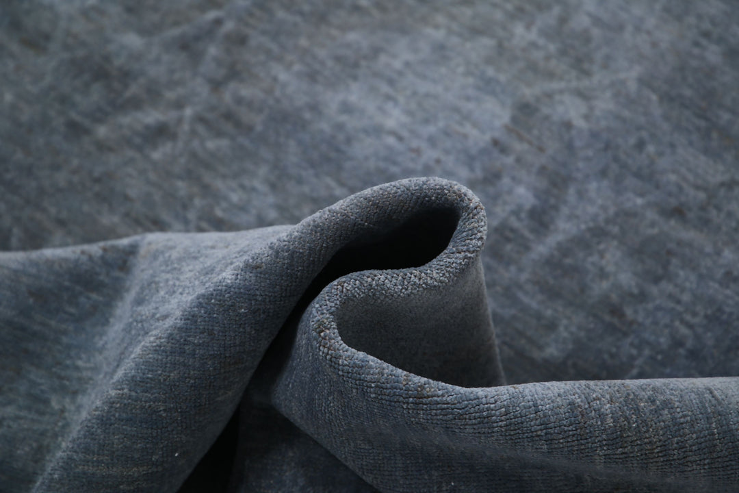 Hand Knotted Overdye Wool Rug 7' 4" x 10' 2" - No. AT52752