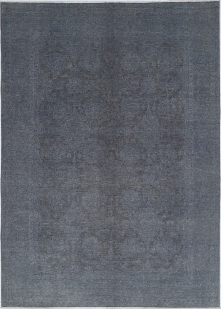 Hand Knotted Overdye Wool Rug 7' 4" x 10' 2" - No. AT52752