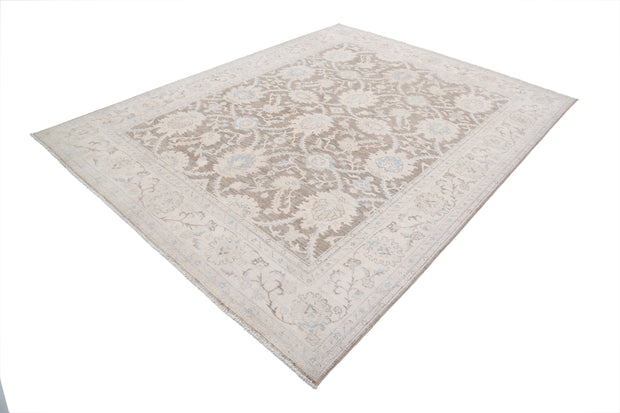 Hand Knotted Serenity Wool Rug 7' 7" x 9' 9" - No. AT44891