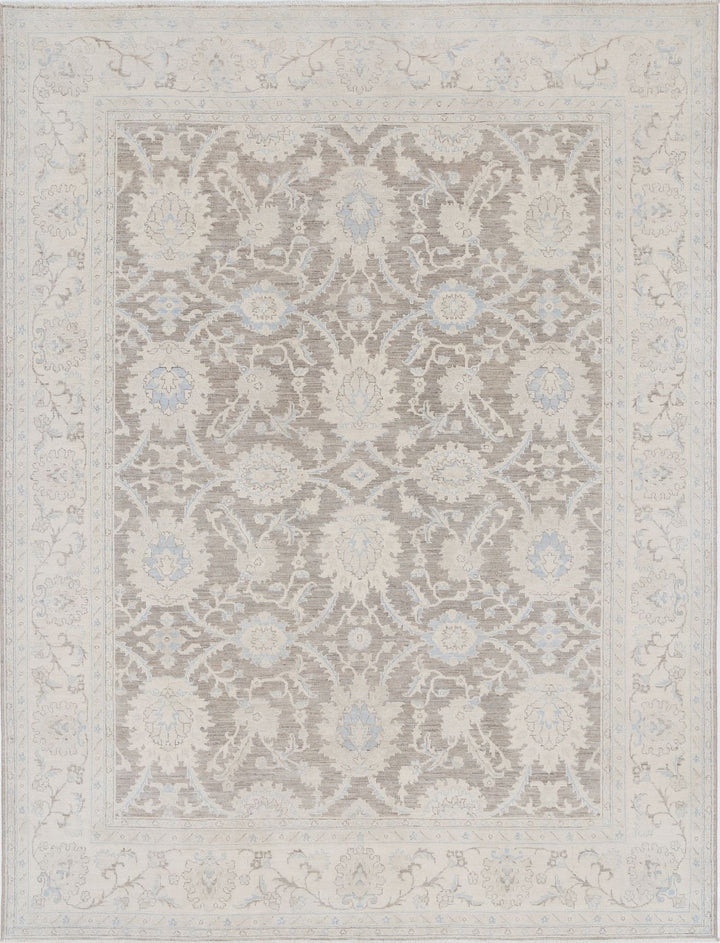 Hand Knotted Serenity Wool Rug 7' 7" x 9' 9" - No. AT44891