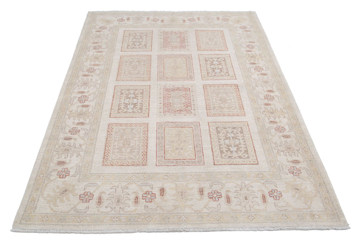 Hand Knotted Serenity Wool Rug 4' 10" x 6' 5" - No. AT39568