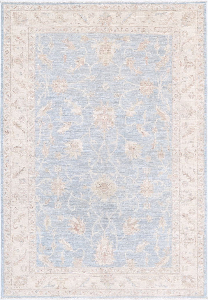Hand Knotted Serenity Wool Rug 4' 9" x 6' 11" - No. AT68915