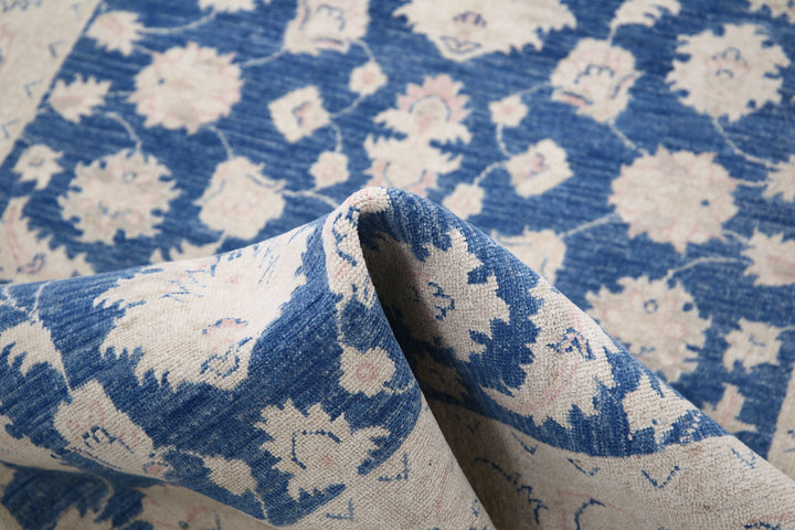 Hand Knotted Serenity Wool Rug 3' 11" x 10' 5" - No. AT49885