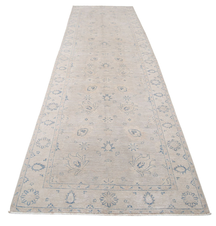 Hand Knotted Serenity Wool Rug 3' 11" x 13' 9" - No. AT29729