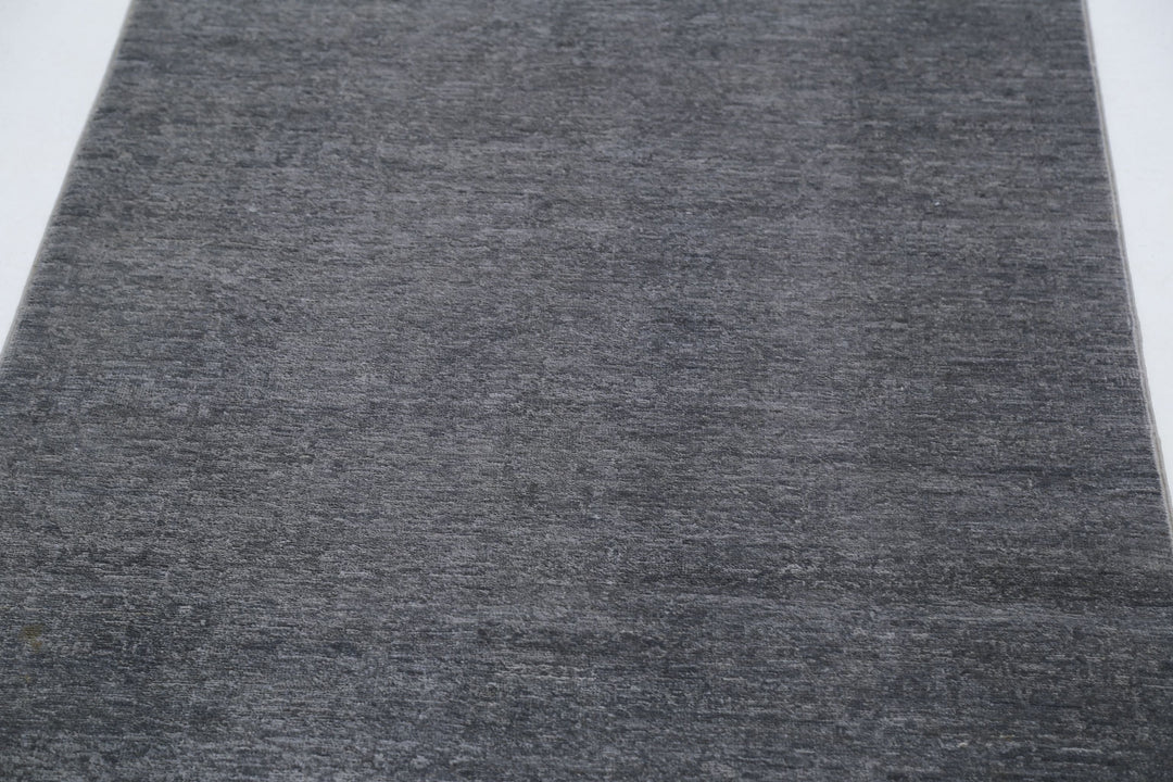 Hand Knotted Overdye Wool Rug 3' 1" x 10' 6" - No. AT15256