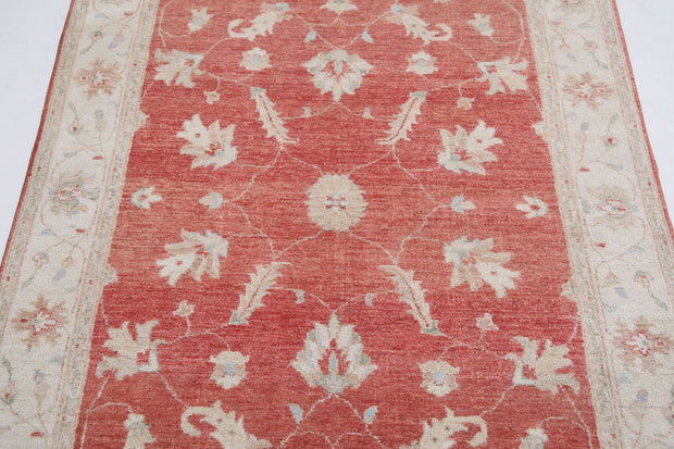 Hand Knotted Serenity Wool Rug 4' 1" x 6' 0" - No. AT27422