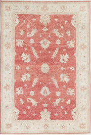 Hand Knotted Serenity Wool Rug 4' 1" x 6' 0" - No. AT27422
