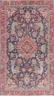 Hand Knotted Persian Tabriz Wool Rug 3' 3" x 6' 10" - No. AT74656