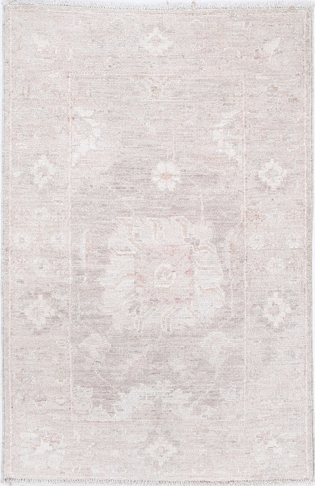 Hand Knotted Serenity Wool Rug 1' 11" x 2' 11" - No. AT15385