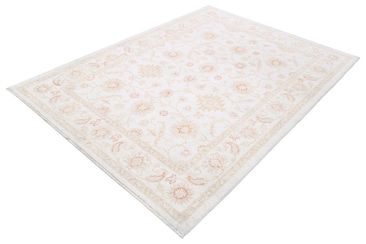 Hand Knotted Serenity Wool Rug 5' 8" x 7' 6" - No. AT44456