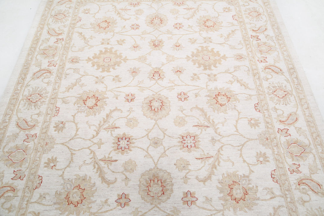 Hand Knotted Serenity Wool Rug 5' 8" x 7' 6" - No. AT44456