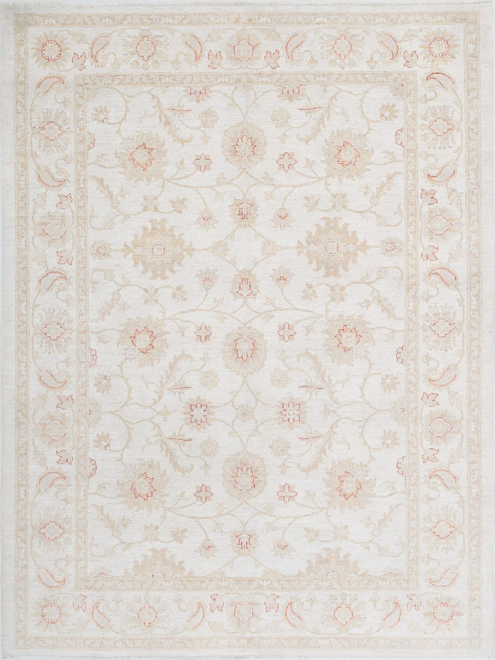 Hand Knotted Serenity Wool Rug 5' 8" x 7' 6" - No. AT44456