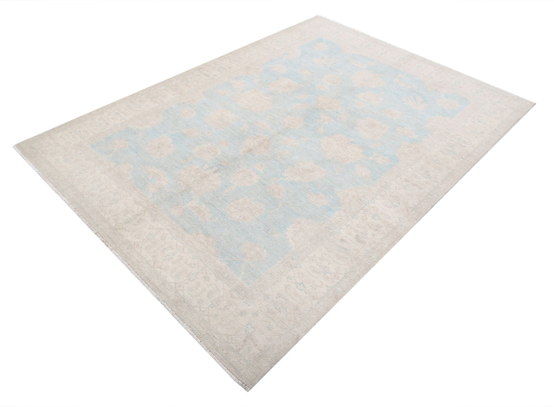 Hand Knotted Serenity Wool Rug 5' 6" x 7' 6" - No. AT97827