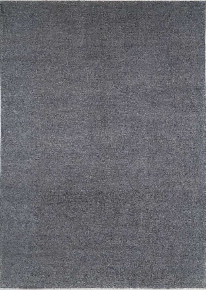 Hand Knotted Overdye Wool Rug 9' 8" x 13' 9" - No. AT27394