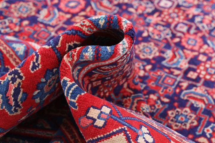 Hand Knotted Persian Tabriz Wool Rug 9' 7" x 12' 7" - No. AT21677