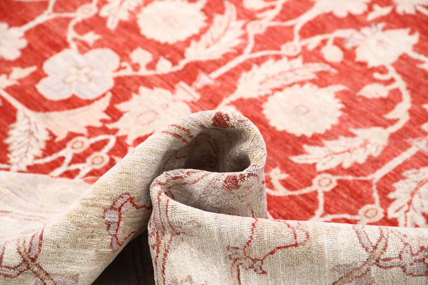 Hand Knotted Ziegler Tabriz Wool Rug 9' 11" x 13' 7" - No. AT50499