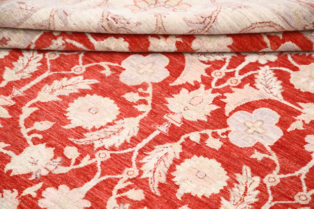 Hand Knotted Ziegler Tabriz Wool Rug 9' 11" x 13' 7" - No. AT50499