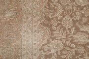 Hand Knotted Vintage Persian Kashan Wool Rug 9' 5" x 13' 3" - No. AT15332
