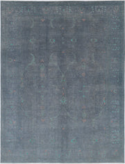 Hand Knotted Onyx Wool Rug 8' 8" x 11' 5" - No. AT34439