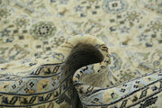 Hand Knotted Vintage Persian Varamin Wool Rug 8' 10" x 11' 10" - No. AT33891