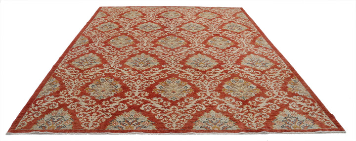 Hand Knotted Artemix Wool Rug 8' 2" x 10' 1" - No. AT83471