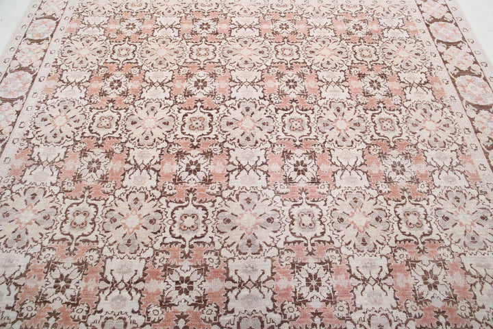 Hand Knotted Serenity Wool Rug 7' 10" x 7' 10" - No. AT67518