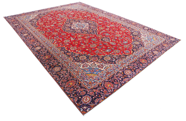 Kashan 9’ 1″ x 12’ 9″ - No. AV71324 - ALRUG Rug Store