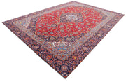 Kashan 9’ 1″ x 12’ 9″ - No. AV71324 - ALRUG Rug Store