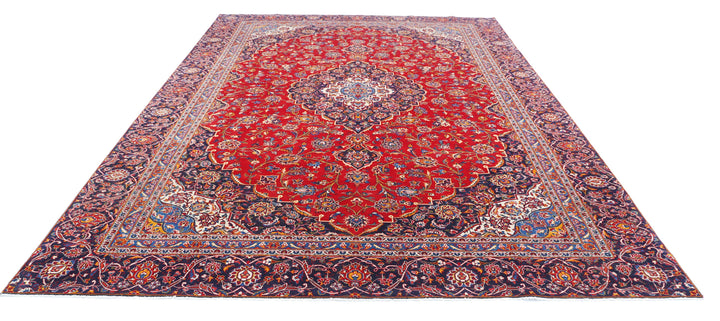 Kashan 9’ 1″ x 12’ 9″ - No. AV71324 - ALRUG Rug Store