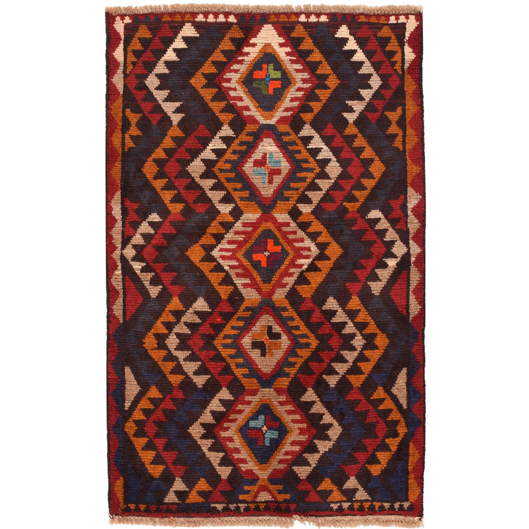 Kohistani Rug 2' 6 x 4' 2 (ft) - No. AL57056 - ALRUG Rug Store