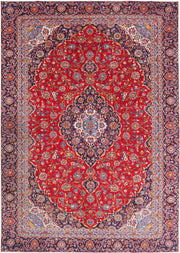 Kashan 9’ 1″ x 12’ 9″ - No. AV71324 - ALRUG Rug Store