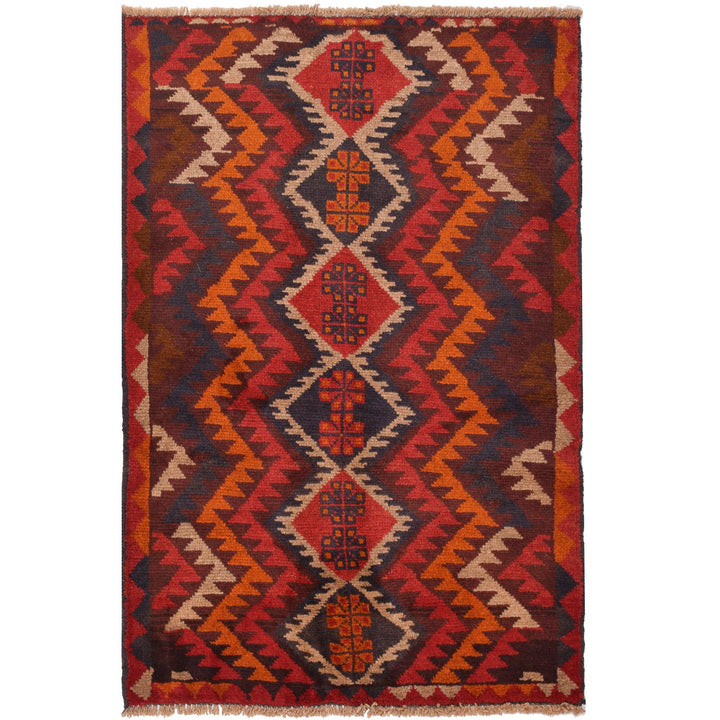 Kohistani Rug 2' 6 x 4' 4 (ft) - No. AL15317 - ALRUG Rug Store
