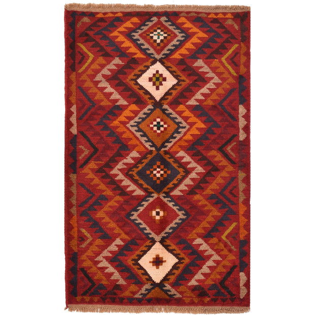 Kohistani Rug 2' 7 x 4' 3 (ft) - No. AL60221 - ALRUG Rug Store