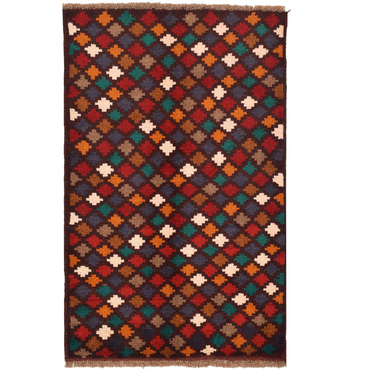 Kohistani Rug 2' 6 x 4' 2 (ft) - No. AL50621 - ALRUG Rug Store